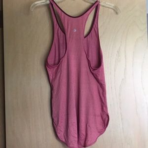 COPY - Lululemon Magenta/Gold racerback tank